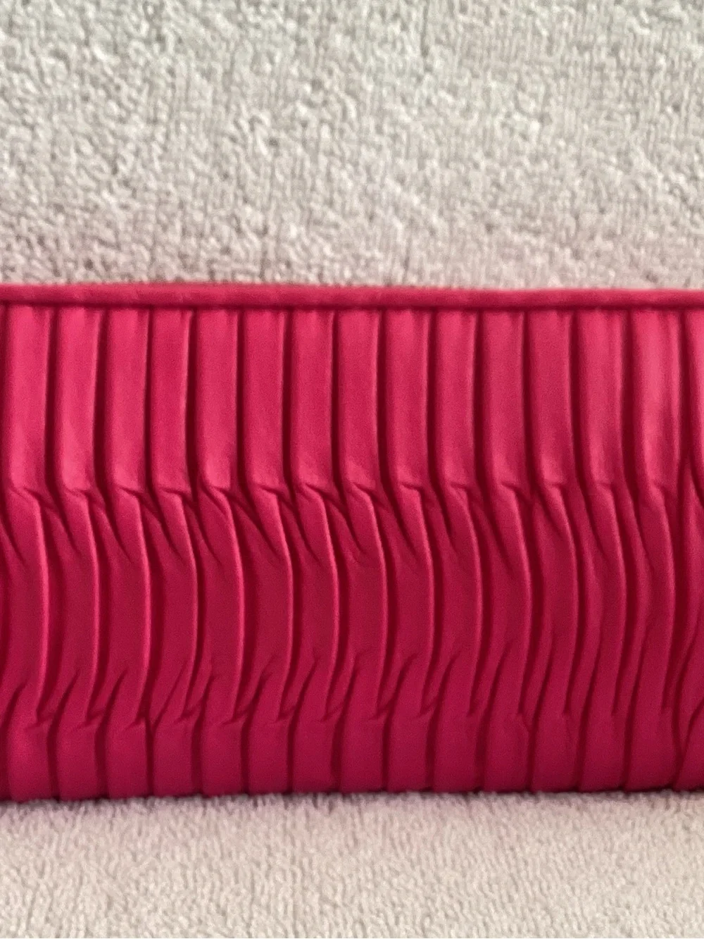 Coach Spruce Dahlia Pebble Leather Sandal Madison Hot Pink Gathered Wallet 53982